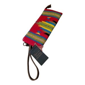 American Darling Saddle Blanket Wristlet Clutch
